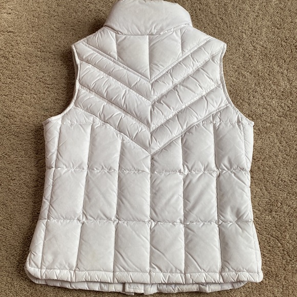 Le TIGRE White Girls Puffer Vest - Picture 4 of 6